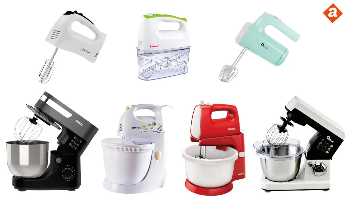 11 Merk Mixer Yang Bagus, Bikin Kue Jadi Lebih Perfect!