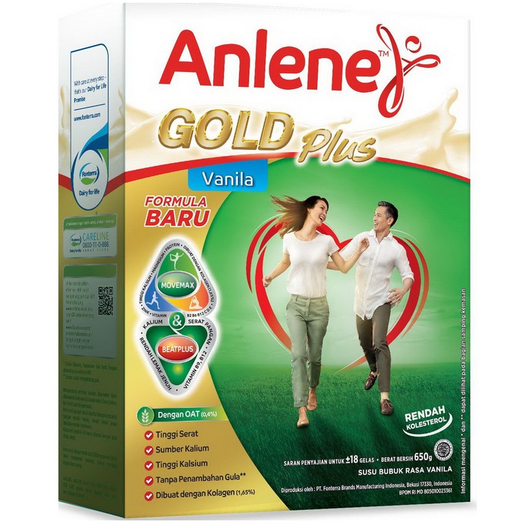 Susu untuk osteoporosis Anlene Gold Plus