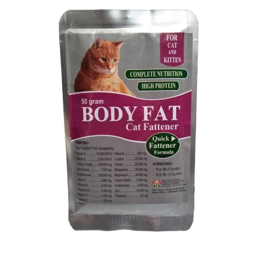 vitamin kucing penggemuk badan merk Bodyfat