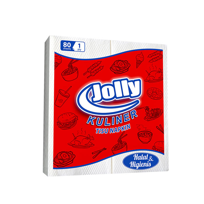 tisu makan terlaris merk Jolly