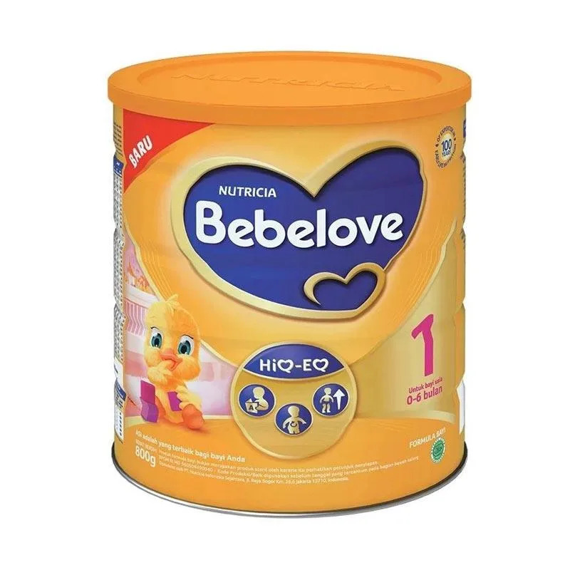 susu penambah berat badan bayi yang bagus Nutricia Bebelove