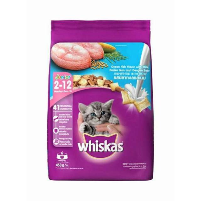 makanan kucing dry terbaik Merk Whiskas