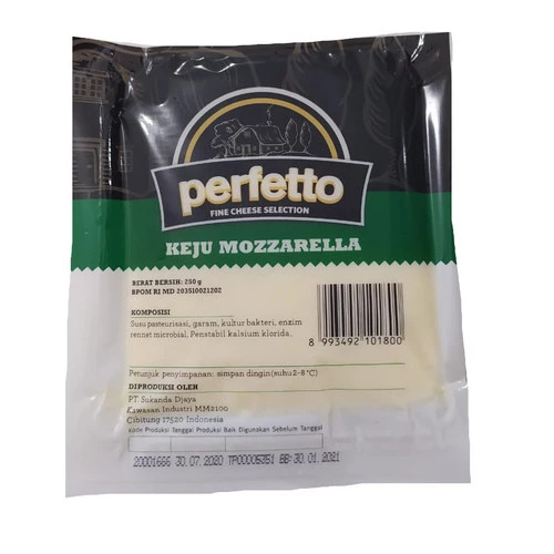 Keju Mozarella terlaris Perfetto