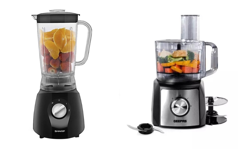 perbedaan food processor dengan blender